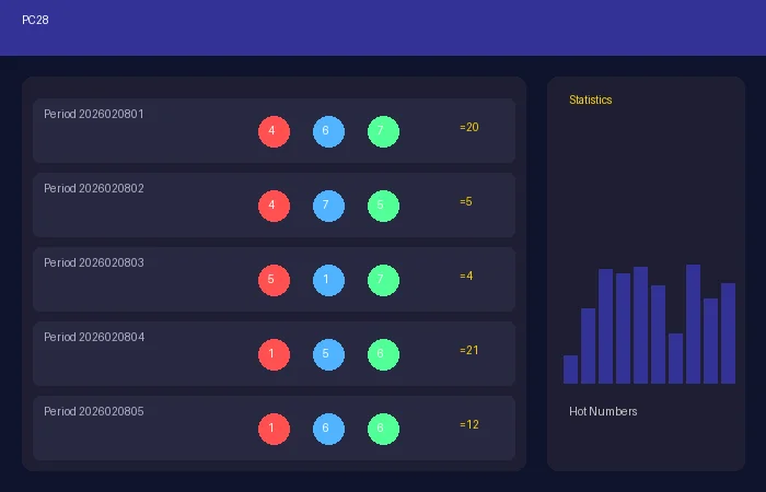 加拿大pc28游戏界面实时截图